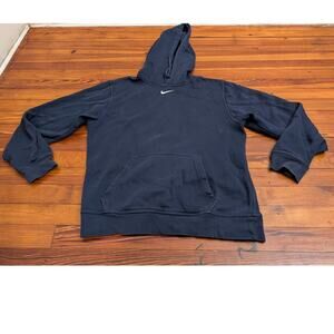 Nike Blue Mens Small Center Swoosh Hoodie